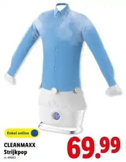Lidl Cleanmaxx Strijkpop aanbieding
