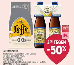 Delhaize Alcoholvrij bier aanbieding