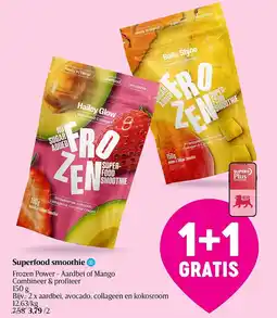 Delhaize Superfood smoothie aanbieding