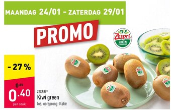 ALDI Kiwi green aanbieding