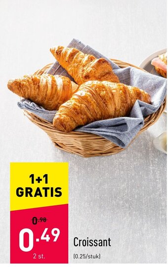 ALDI Croissant aanbieding