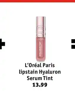 Kruidvat L’Oréal Paris lipstain Hyaluron Serum Tint aanbieding