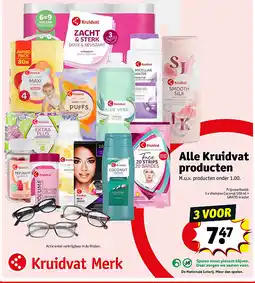 Kruidvat 3 x shampoo Coconut 500 ml + GRATIS kraslot aanbieding