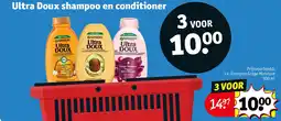 Kruidvat Ultra Doux shampoo en conditioner aanbieding