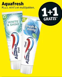 Kruidvat Aquafresh aanbieding