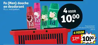 Kruidvat Fa (Men) douche en deodorant aanbieding