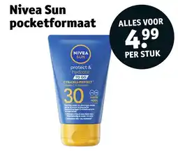 Kruidvat Nivea Sun pocketformaat aanbieding