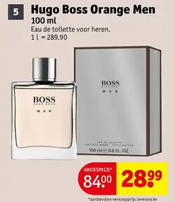 Kruidvat Hugo Boss Orange Men aanbieding