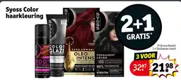 Kruidvat Syoss Color haarkleuring aanbieding