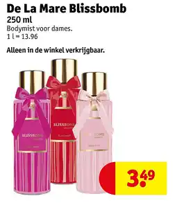 Kruidvat De La Mare Blissbomb aanbieding
