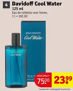 Kruidvat Davidoff Cool Water aanbieding