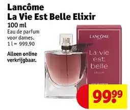 Kruidvat Lancôme La Vie Est Belle Elixir aanbieding