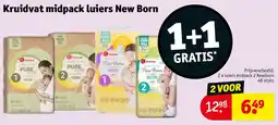Kruidvat Kruidvat midpack luiers New Born aanbieding