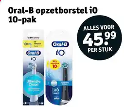Kruidvat Oral-B opzetborstel iO 10-pak aanbieding