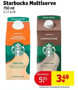 Kruidvat Starbucks Multiserve aanbieding