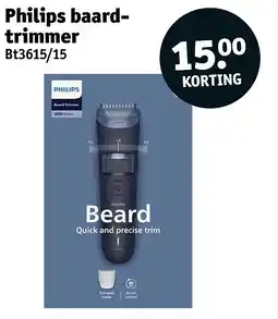 Kruidvat Philips baardtrimmer aanbieding