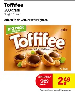 Kruidvat Toffifee aanbieding