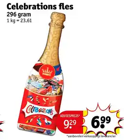 Kruidvat Celebrations fles aanbieding