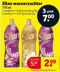 Kruidvat Silan wasverzachter aanbieding