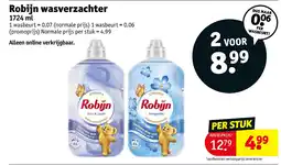 Kruidvat Robijn wasverzachter aanbieding