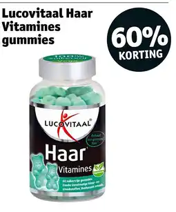 Kruidvat Lucovitaal Haar Vitamines gummies aanbieding