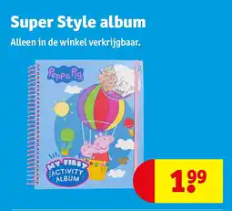 Kruidvat Super Style album aanbieding