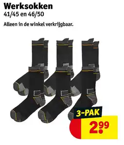 Kruidvat Werksokken aanbieding