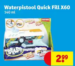 Kruidvat Waterpistool Quick Fill X60 aanbieding