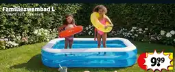 Kruidvat Familiezwembad L aanbieding