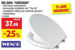 Hubo WC-BRIL “CREVADA” aanbieding