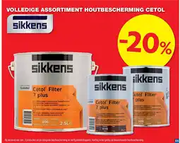 Hubo VOLLEDIGE ASSORTIMENT HOUTBESCHERMING CETOL aanbieding