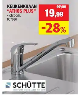 Hubo KEUKENKRAAN “ATHOS PLUS” aanbieding