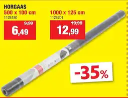 Hubo HORGAAS 500 x 100 cm aanbieding