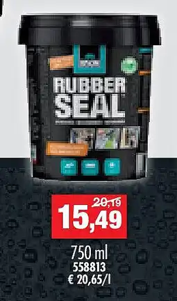 Hubo Bison Rubber Seal coating 750ml aanbieding