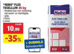 Hubo “HUBO” FLEX TEGELLIJM 25 kg aanbieding