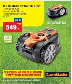 Hubo ROBOTMAAIER “AMB16PLUS” aanbieding