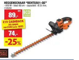 Hubo HEGGENSCHAAR “BEHTS501-QS” aanbieding