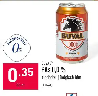 ALDI Pils 0,0% 33cl aanbieding