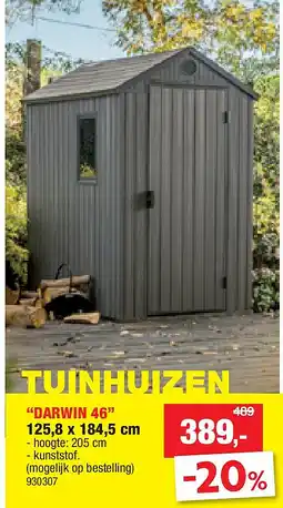 Hubo “DARWIN 46” 125,8 x 184,5 cm aanbieding