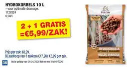 Hubo HYDROKORRELS 10 L aanbieding