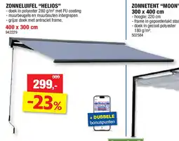 Hubo ZONNELUIFEL “HELIOS” 400 x 300 cm aanbieding