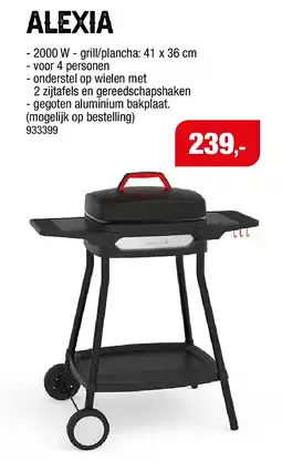 Hubo Barbecook Alexia 5111 elektrische barbecue aanbieding