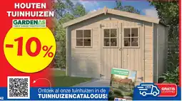 Hubo HOUTEN TUINHUIZEN aanbieding