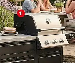 Hubo Barbecook Casa gasbarbecue zwart aanbieding