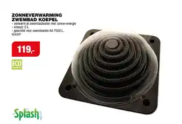 Hubo Splash zwembadverwarming solar 57x25 cm aanbieding