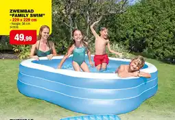 Hubo Intex Family Swim zwembad 229x229x56 cm aanbieding