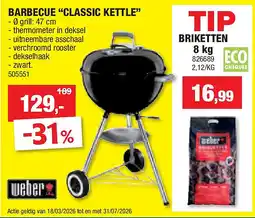 Hubo BARBECUE “CLASSIC KETTLE” aanbieding