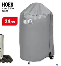 Hubo Weber barbecuehoes 47cm aanbieding