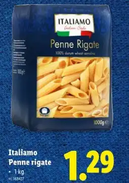 Lidl Penne rigate aanbieding