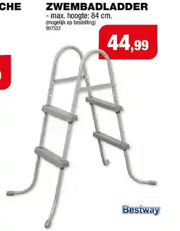 Hubo Bestway Zwembadladder 84cm aanbieding